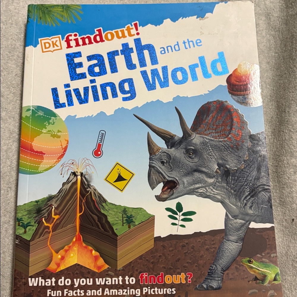 DK findout ! Earth and the Living World Good Used Condition